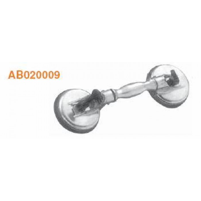 AB020009 Стеклосъемник лобового стекла двойн усиленный, алюминевый